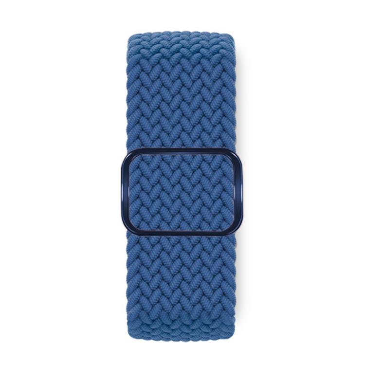 For Apple Watch 42mm / 41mm / 40mm / 38mm Kalebol Eight Buckle Nylon Braided Watch Band(Cold Blue) - Watch Bands by Kalebol | Online Shopping South Africa | PMC TechLife | Buy Now Pay Later Mobicred