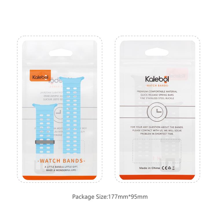 For Samsung Galaxy Watch Ultra 47mm Kalebol Porous Breathable Silicone Watch Band(Green) - free shipping - PMc TechLife - Order now!