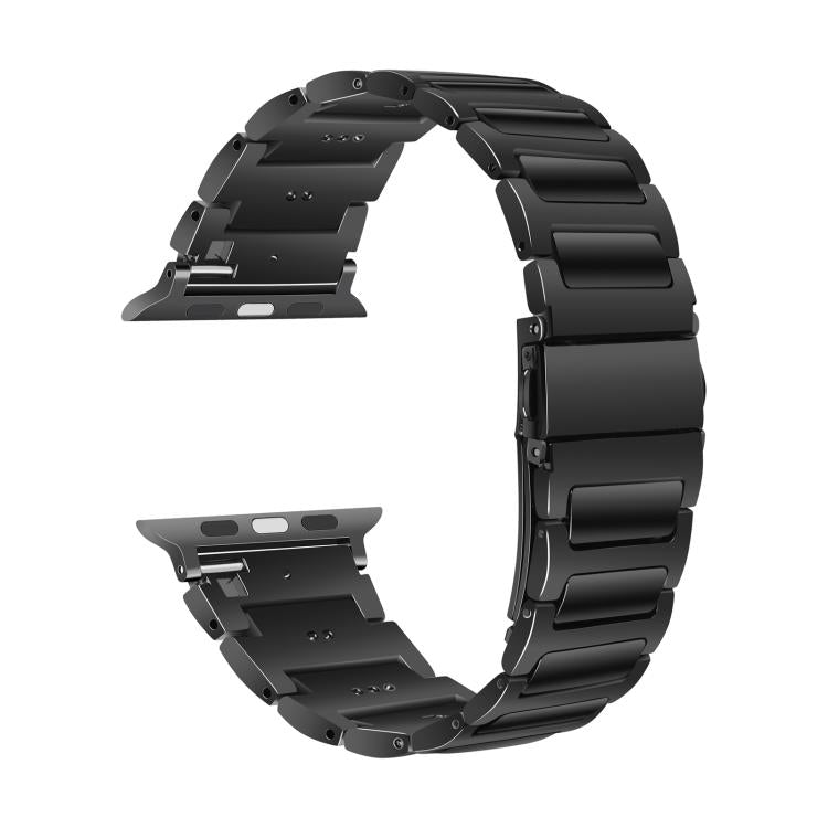 For Apple Watch 42mm / 41mm / 40mm / 38mm Kalebol Tooling Metal Zinc Alloy Watch Band(Black) - free shipping - PMc TechLife - Order now!