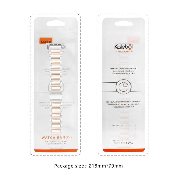 For Apple Watch 46mm / 49mm / 45mm / 44mm Kalebol Tooling Metal Zinc Alloy Watch Band(Silver) - free shipping - PMc TechLife - Order now!