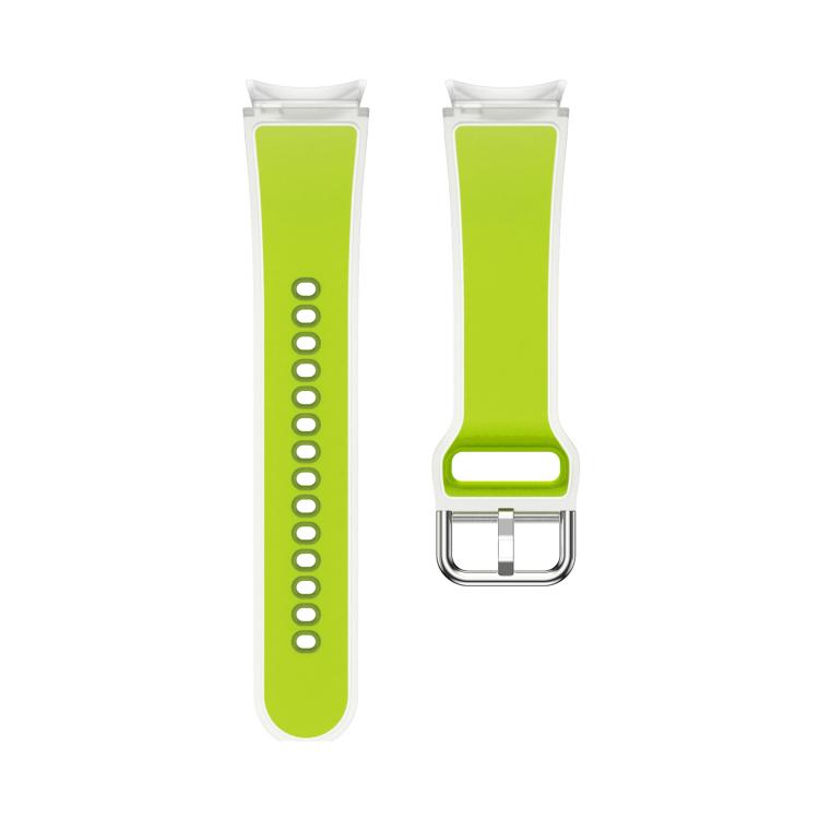 For Samsung Galaxy Watch 7  / 6 / 5 / 4 Kalebol Glacier Transparent Silicone Watch Band(Lime) - free shipping - PMc TechLife - Order now!