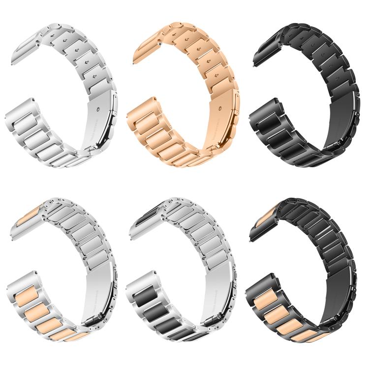 Kalebol 22mm Tooling Metal Zinc Alloy Watch Band(Silver Black) - free shipping - PMc TechLife - Order now!