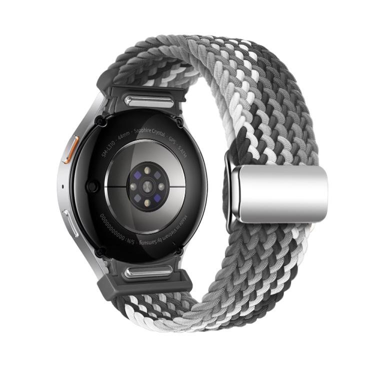 For Samsung Galaxy Watch 5 Pro / 6 / 7 Kalebol Button Braided Loop Magnetic Buckle Watch Band(Dark Chocolate) - free shipping - PMc TechLife - Order now!