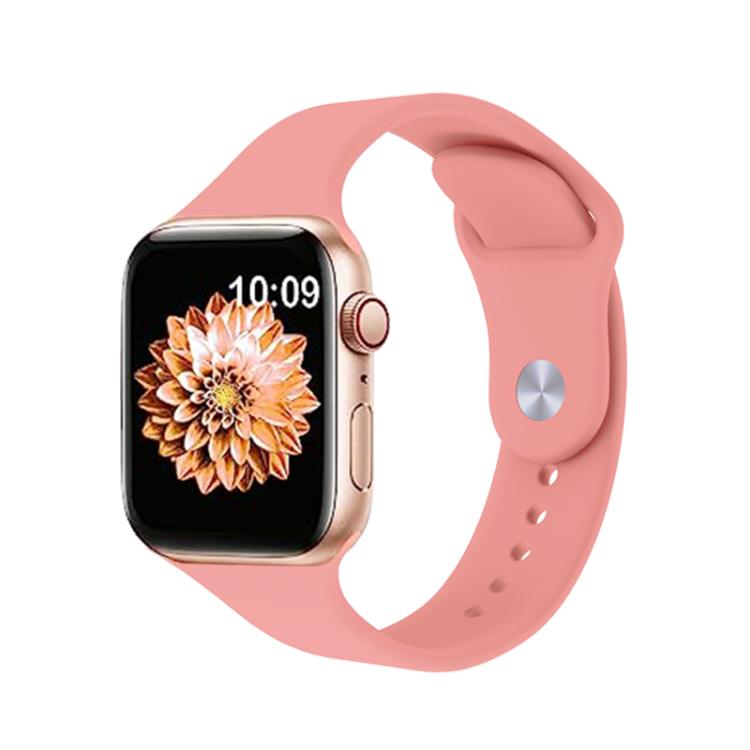 For Apple Watch 46mm / 49mm / 45mm / 44mm Kalebol Reverse Buckle Silicone Watch Band(Watermelon Red) - Watch Bands by Kalebol | Online Shopping South Africa | PMC TechLife | Buy Now Pay Later Mobicred