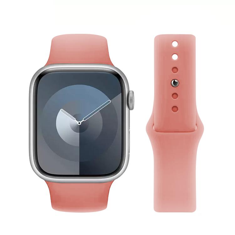 For Apple Watch 46mm / 49mm / 45mm / 44mm Kalebol Reverse Buckle Silicone Watch Band(Watermelon Red) - Watch Bands by Kalebol | Online Shopping South Africa | PMC TechLife | Buy Now Pay Later Mobicred