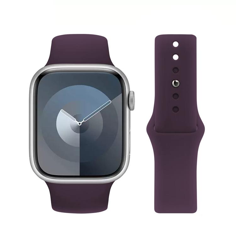 For Apple Watch 42mm / 41mm / 40mm / 38mm Kalebol Reverse Buckle Silicone Watch Band(Violet) - Watch Bands by Kalebol | Online Shopping South Africa | PMC TechLife | Buy Now Pay Later Mobicred