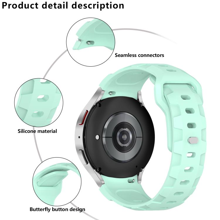 For Samsung Galaxy Watch 5 Pro / 6 / 7 Kalebol Armor Silicone Watch Band(Space Grey) - free shipping - PMc TechLife - Order now!
