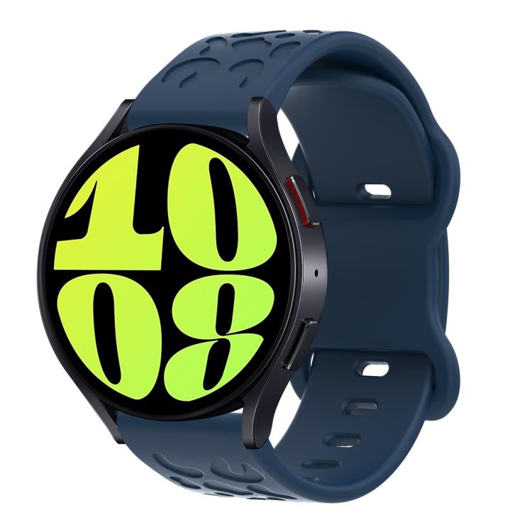 18mm Kalebol Leopard Print Butterfly Buckle Silicone Watch Band(Midnight  Blue) - free shipping - PMc TechLife - Order now!