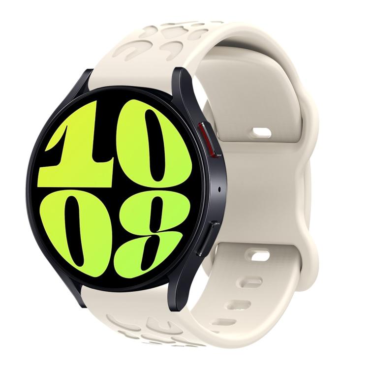 18mm Kalebol Leopard Print Butterfly Buckle Silicone Watch Band(Starlight) - free shipping - PMc TechLife - Order now!