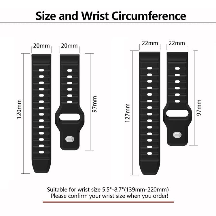 20mm Kalebol Wave Pattern Studded Buckle Silicone Watch Band(Teal) - 20mm Bands by Kalebol | Online Shopping South Africa | PMc TechLife | Buy Now Pay Later Mobicred