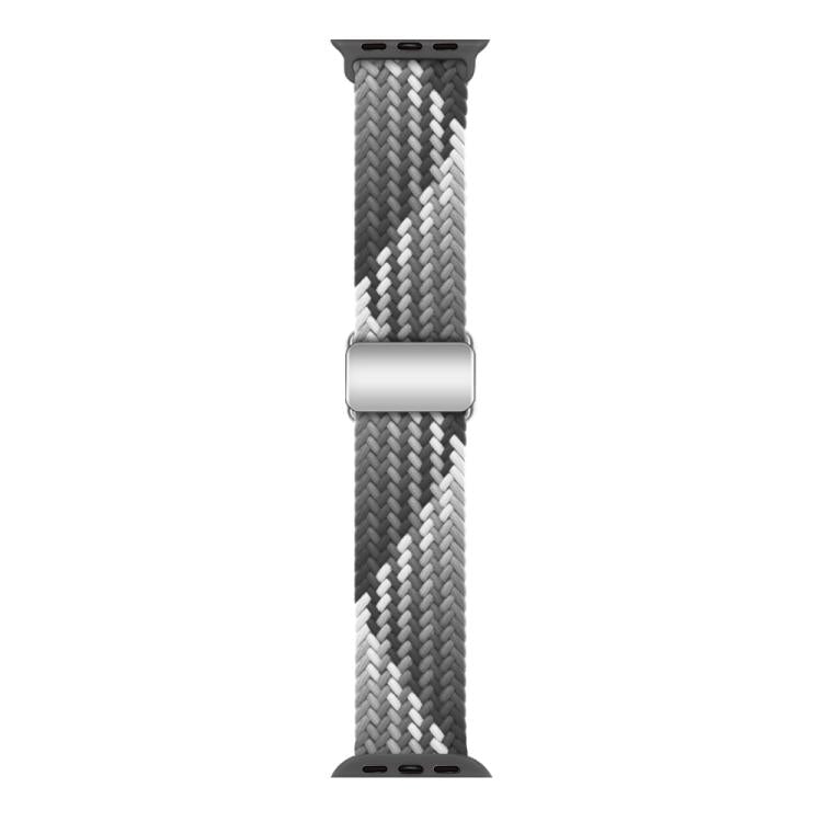 For Apple Watch 46mm / 49mm / 45mm / 44mm Kalebol Nylon Loop Magnetic Buckle Watch Band(Dark Chocolate) - free shipping - PMc TechLife - Order now!