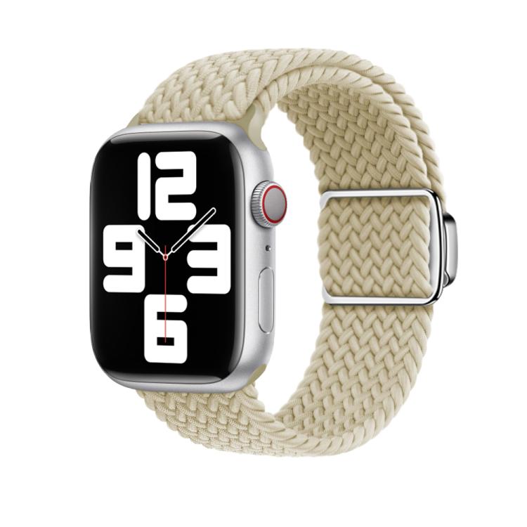 For Apple Watch 42mm / 41mm / 40mm / 38mm Kalebol Nylon Loop Magnetic Buckle Watch Band(Starlight) - free shipping - PMc TechLife - Order now!