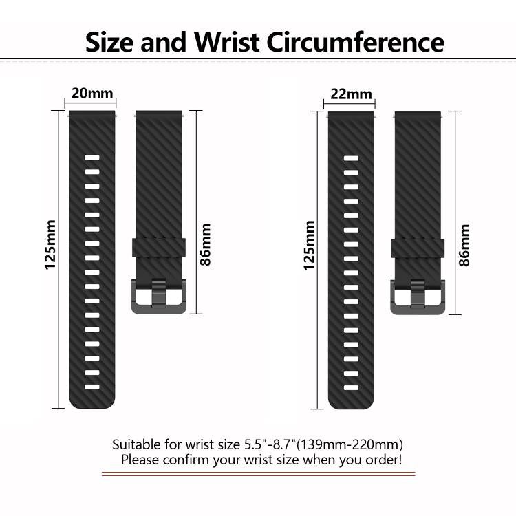 20mm Kalebol Steel Buckle Spruce Silicone Watch Band(Army Green) - free shipping - PMc TechLife - Order now!