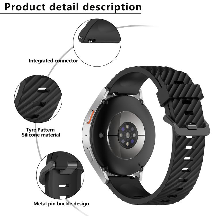 22mm Kalebol Steel Buckle Spruce Silicone Watch Band(Rock Blue) - free shipping - PMc TechLife - Order now!