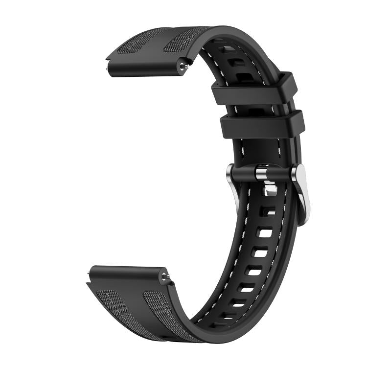 18mm Kalebol Composite Silicone Watch Band(Black) - 18mm Bands by Kalebol | Online Shopping South Africa | PMc TechLife | Buy Now Pay Later Mobicred