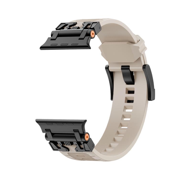 For Apple Watch 42mm / 41mm / 40mm / 38mm Kalebol Armor TPU Watch Band(Black Starlight) - free shipping - PMc TechLife - Order now!
