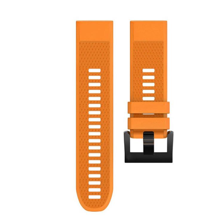 For Garmin QuickFit 22mm Kalebol Triangle Texture Silicone Watch Band(Orange) - free shipping - PMc TechLife - Order now!