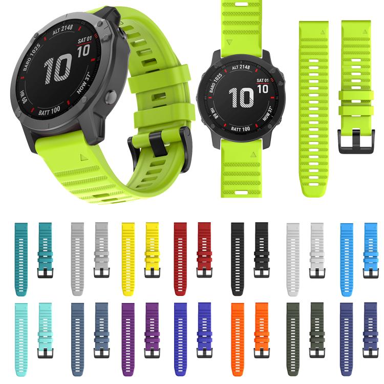 For Garmin QuickFit 22mm Kalebol Concave Texture Silicone Watch Band(Purple) - free shipping - PMc TechLife - Order now!