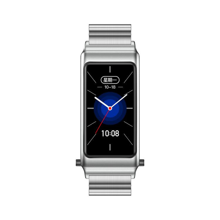 K80 1.57 inch Steel Band IP67 Earphone Detachable Smart Watch, Support Bluetooth Call(Silver) - free shipping - PMC TechLife - Order now!