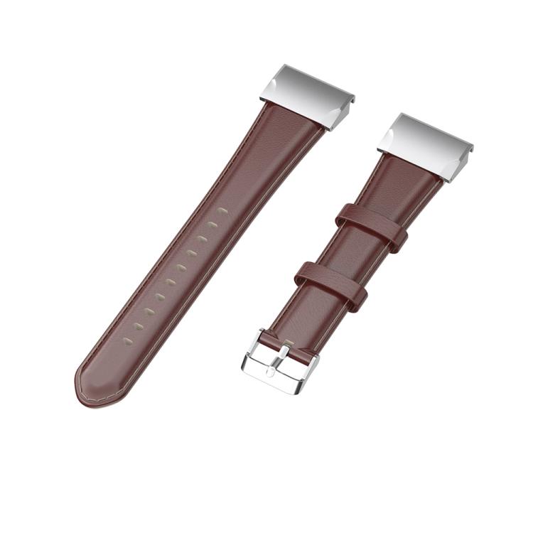 For Garmin QuickFit 22mm Kalebol Waxed Calfskin Leather Watch Band(Brown) - free shipping - PMc TechLife - Order now!