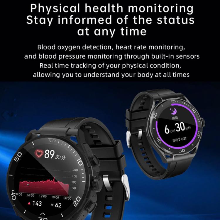 Q11 Dual-mode Bluetooth Headphones Smart Watch,1.58 inch, Support Bluetooth Call / Heart Rate(Black) - free shipping - PMC TechLife - Order now!