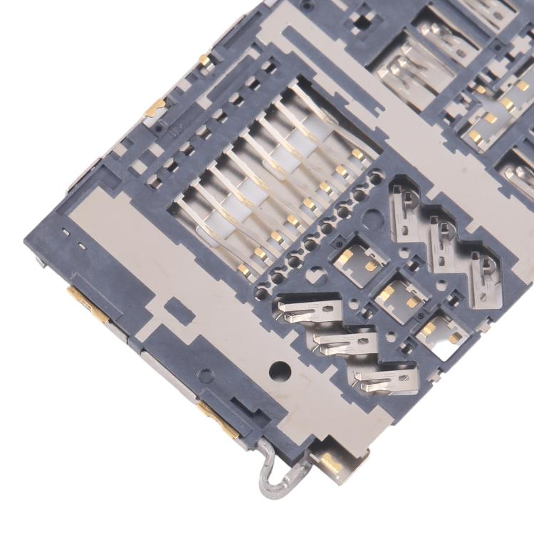 For Galaxy Galaxy A7 2016 SM-A710 10pcs Original SIM + Micro SD Card Reader - free shipping - PMc TechLife - Order now!