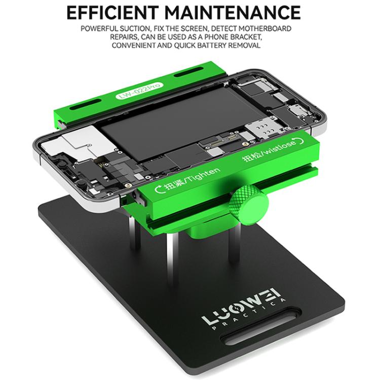 LUOWEI LW-022Pro 2  in 1 Universal 360 Rotating Phone Back Cover Separation Fixture - free shipping - PMC TechLife - Order now!