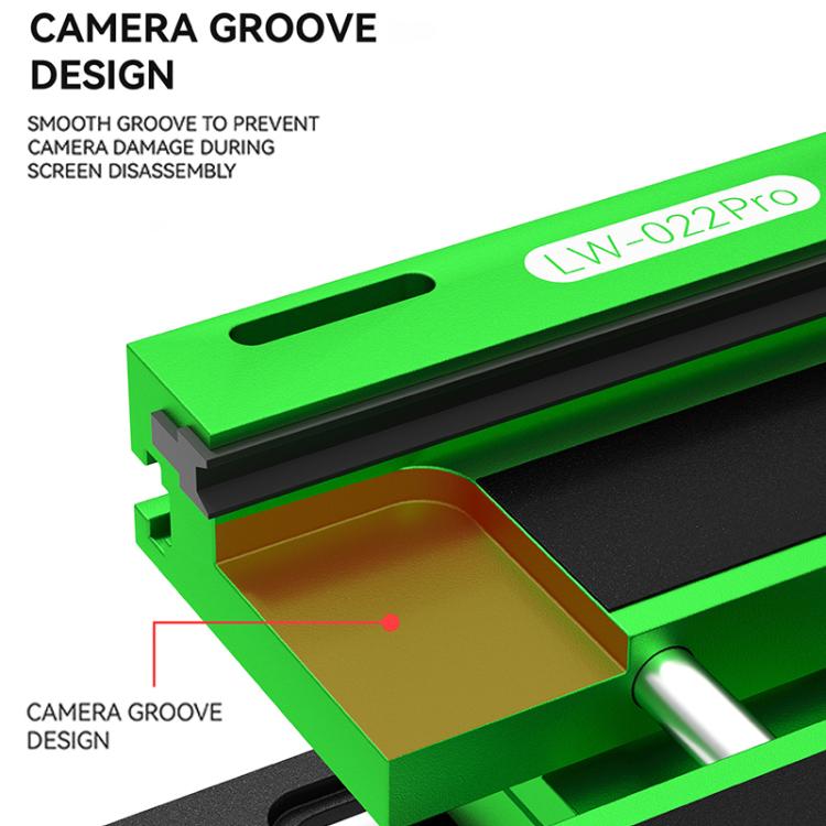 LUOWEI LW-022Pro 2  in 1 Universal 360 Rotating Phone Back Cover Separation Fixture - free shipping - PMC TechLife - Order now!