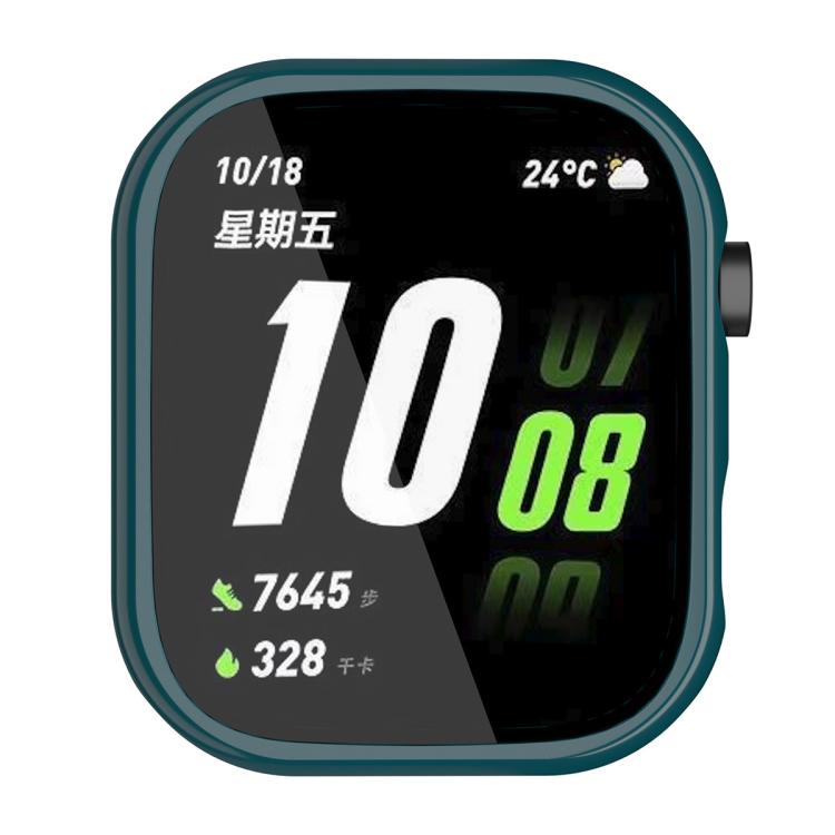 For Honor ROSSINI 2i Tempered Film Integrated PC Watch Protective Case(Pine Green) - Watch Cases by PMC TechLife | Online Shopping South Africa | PMC TechLife | Buy Now Pay Later Mobicred