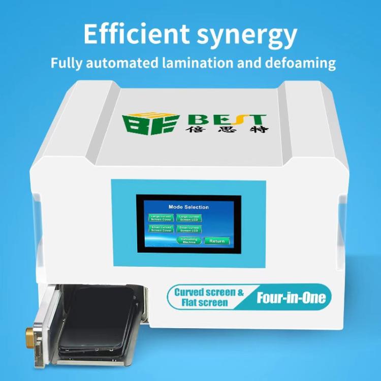 BEST B-528 4 in 1 7 inch Intelligent Laminating and Defoaming Machine Built-in Vacuum Pump, Plug:UK Plug - free shipping - PMC TechLife - Order now!