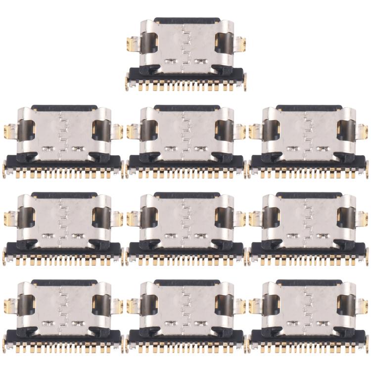 For vivo iQOO Neo8 5G V2301A 10pcs Original Charging Port Connector - Single Tail Connector by PMc TechLife | Online Shopping South Africa | PMc TechLife | Buy Now Pay Later Mobicred