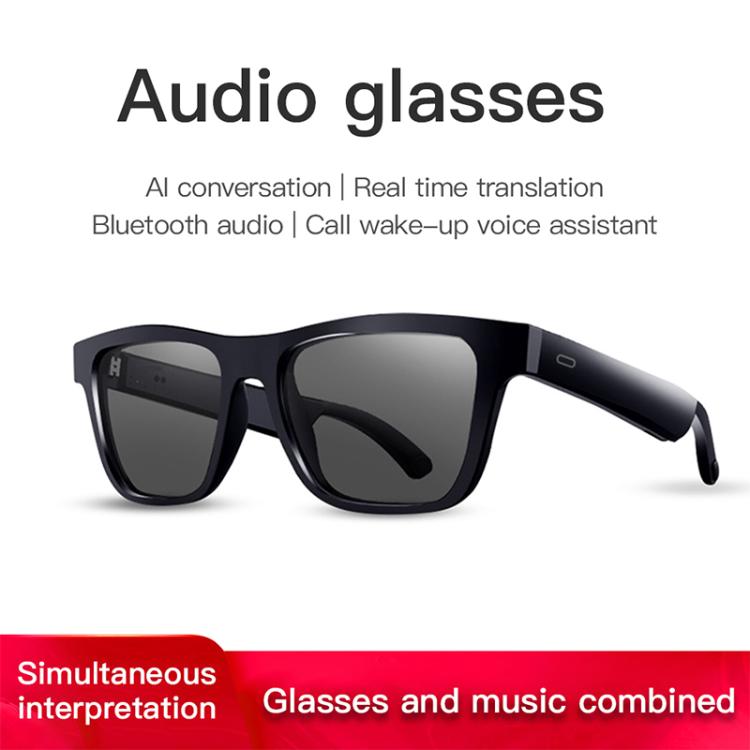 E10 Pro Smart Audio Bluetooth Glasses, Style: AI Translation(Transparent) - free shipping - PMC TechLife - Order now!