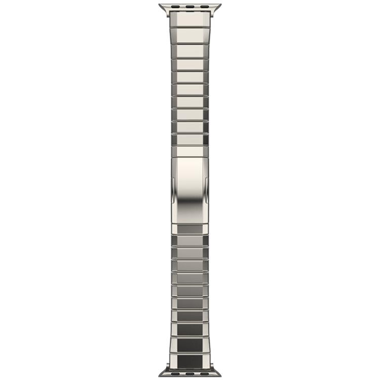 For Apple Watch 42mm / 41mm / 40mm / 38mm One-Bead Pure Titanium Buckle Watch Band(Titanium) - free shipping - PMc TechLife - Order now!