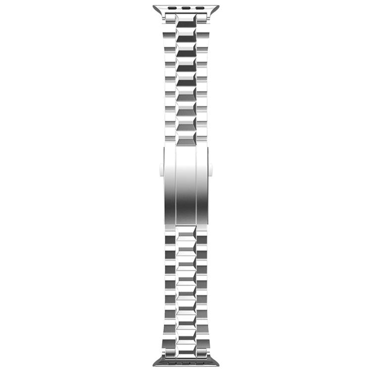 For Apple Watch 46mm / 49mm / 45mm / 44mm T-shaped Turtle Buckle Detachable Titanium Watch Band(Silver) - free shipping - PMc TechLife - Order now!