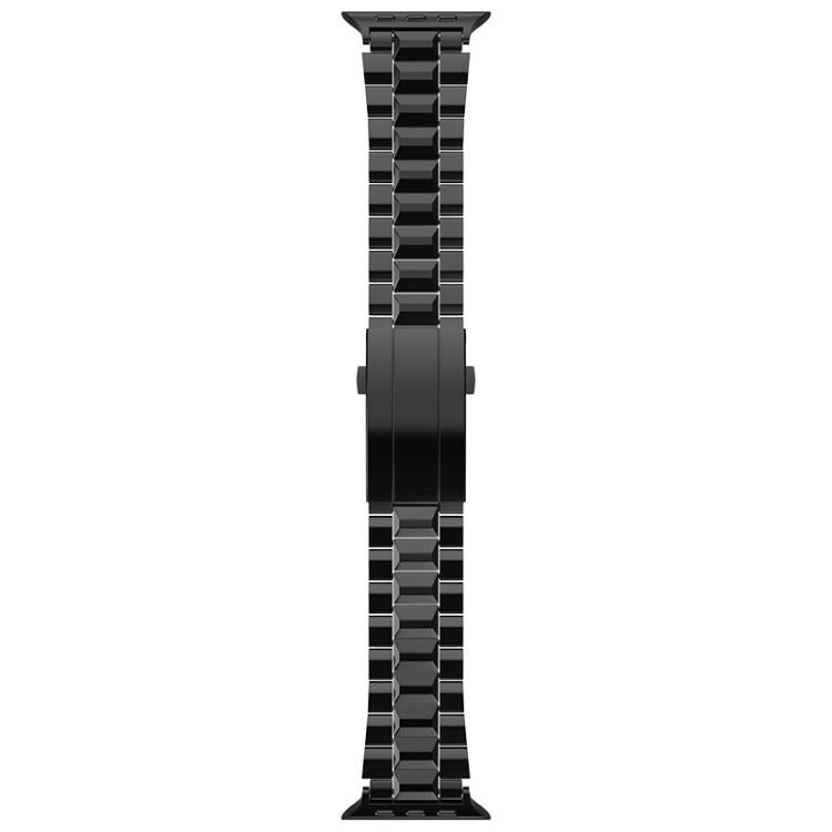 For Apple Watch 42mm / 41mm / 40mm / 38mm T-shaped Turtle Buckle Detachable Titanium Watch Band(Black) - free shipping - PMc TechLife - Order now!