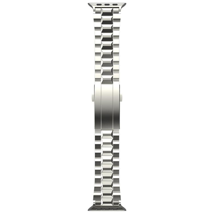 For Apple Watch 42mm / 41mm / 40mm / 38mm T-shaped Turtle Buckle Detachable Titanium Watch Band(Titanium) - free shipping - PMc TechLife - Order now!