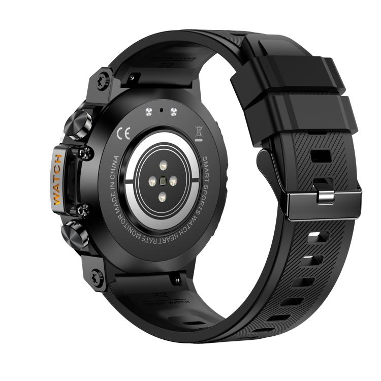AK61 BT Call Smart Watch, Support Blood Pressure / Heart Rate / Sports Health Monitoring Fitness Tracker(Black Silicone) - free shipping - PMC TechLife - Order now!