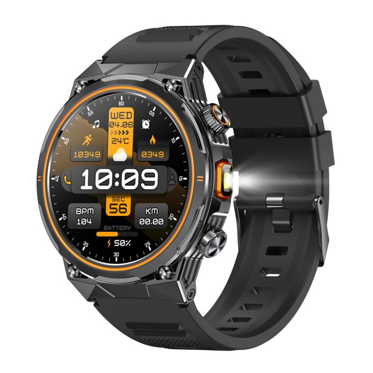 AK81 BT Call Smart Watch, Support Blood Pressure / Heart Rate / Sports Health Monitoring Fitness Tracker(Black Silicone) - free shipping - PMC TechLife - Order now!