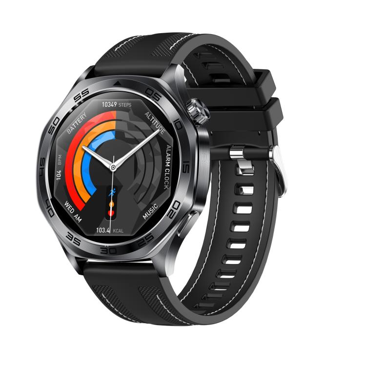 AK83 BT Call Smart Watch, Support Blood Pressure / Heart Rate / Sports Health Monitoring Fitness Tracker(Black Braid Silicone) - free shipping - PMC TechLife - Order now!