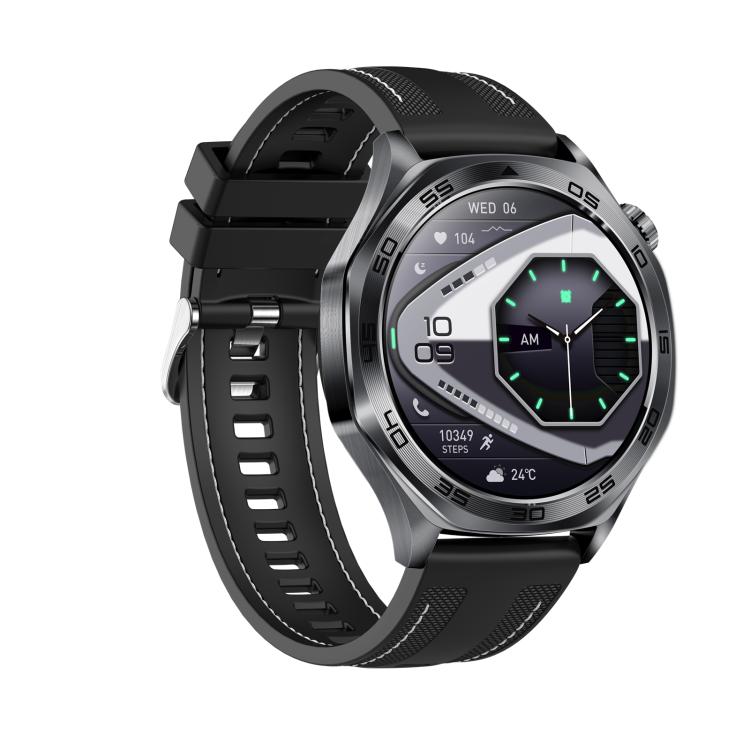 AK83 BT Call Smart Watch, Support Blood Pressure / Heart Rate / Sports Health Monitoring Fitness Tracker(Black Braid Silicone) - free shipping - PMC TechLife - Order now!