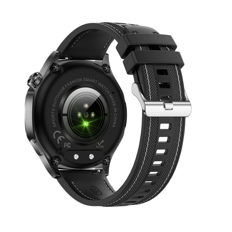 AK83 BT Call Smart Watch, Support Blood Pressure / Heart Rate / Sports Health Monitoring Fitness Tracker(Black Braid Silicone) - free shipping - PMC TechLife - Order now!
