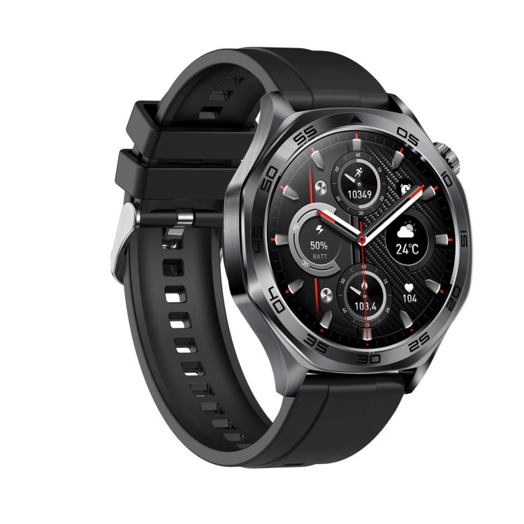 AK83 BT Call Smart Watch, Support Blood Pressure / Heart Rate / Sports Health Monitoring Fitness Tracker(Black Silicone) - free shipping - PMC TechLife - Order now!
