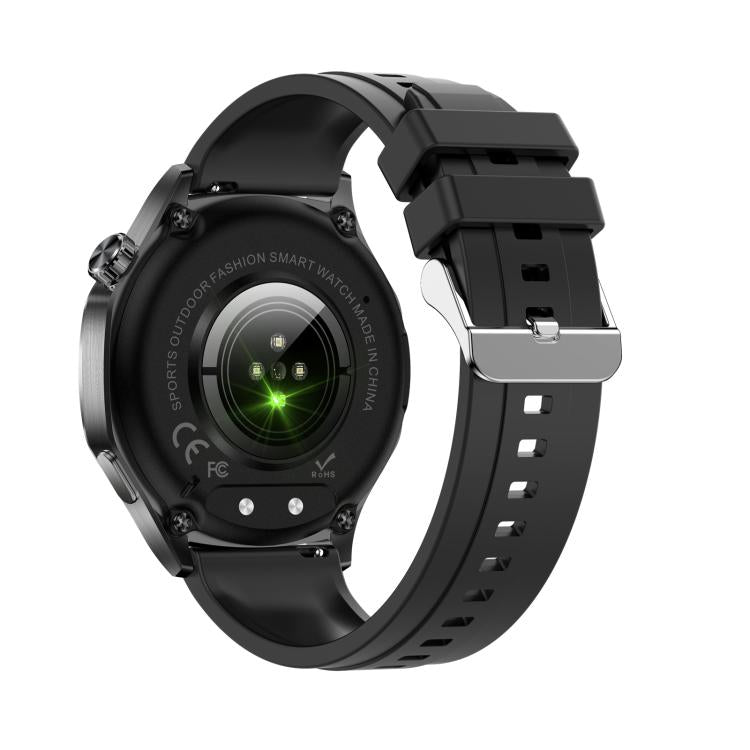 AK83 BT Call Smart Watch, Support Blood Pressure / Heart Rate / Sports Health Monitoring Fitness Tracker(Black Silicone) - free shipping - PMC TechLife - Order now!