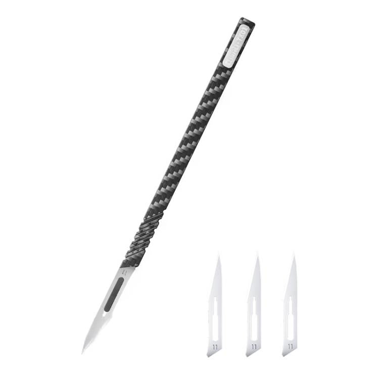 QianLi TX01 Carbon Fibre Non-Magnetic Anti-Static Universal Knife Handle - free shipping - PMC TechLife - Order now!