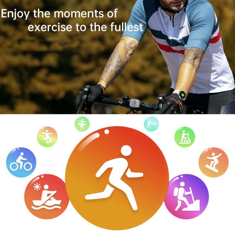 H77 1.43 inch AMOLED Screen Health & Fitness Smart Watch IP67 Waterproof Support BT Call(Pink) - free shipping - PMc TechLife - Order now!