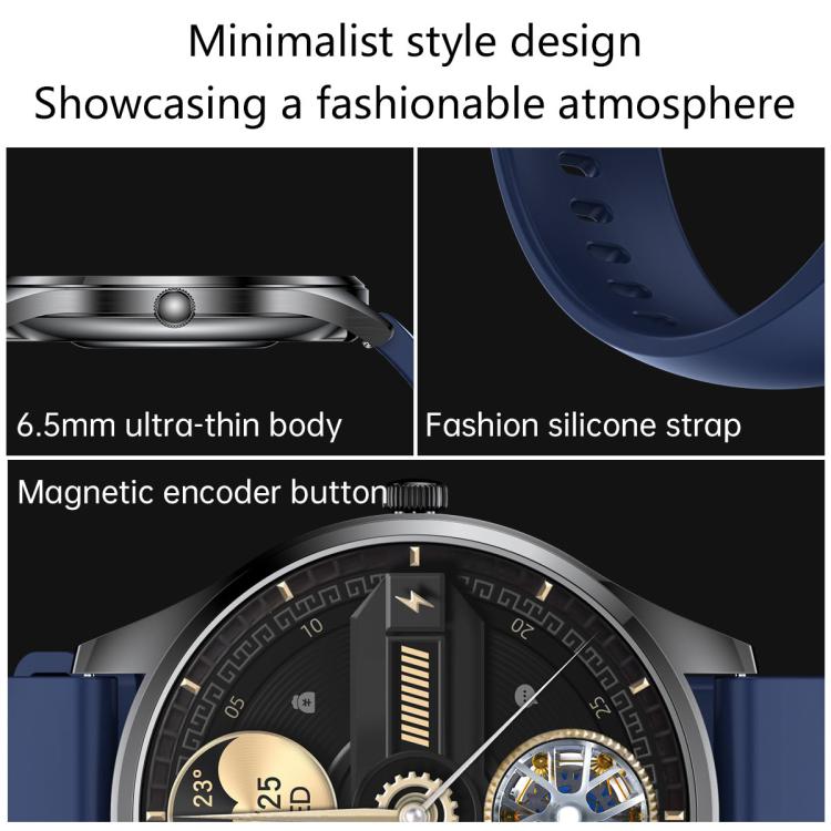 H77 1.43 inch AMOLED Screen Health & Fitness Smart Watch IP67 Waterproof Support BT Call(Grey) - free shipping - PMc TechLife - Order now!