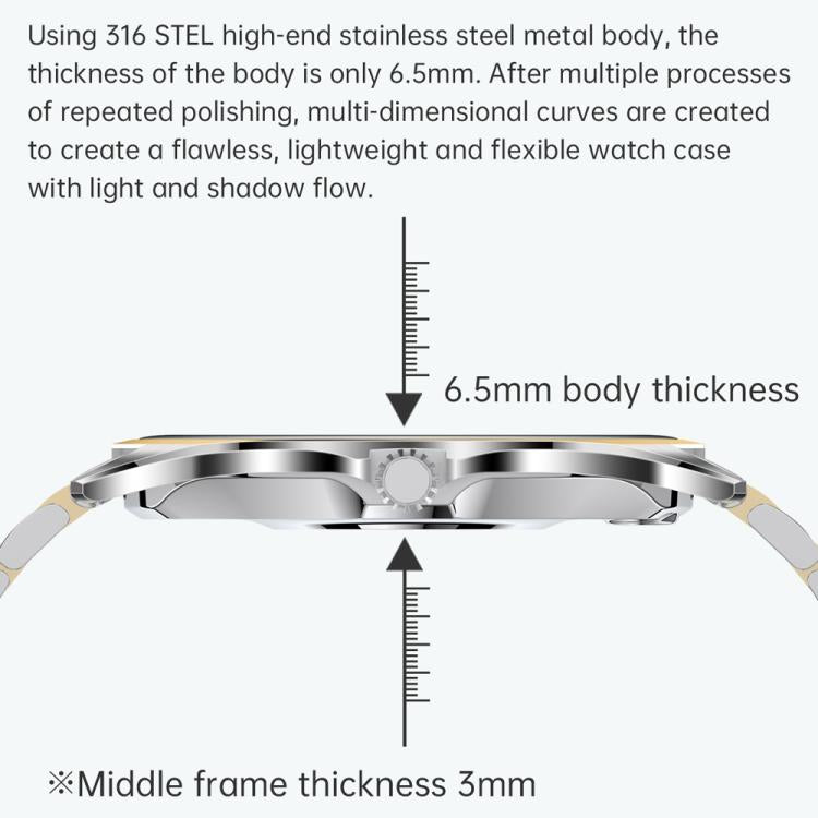 H78 1.43 inch AMOLED Screen Health & Fitness Smart Watch IP67 Waterproof Support BT Call(Silver Shell Brown Leather) - free shipping - PMc TechLife - Order now!