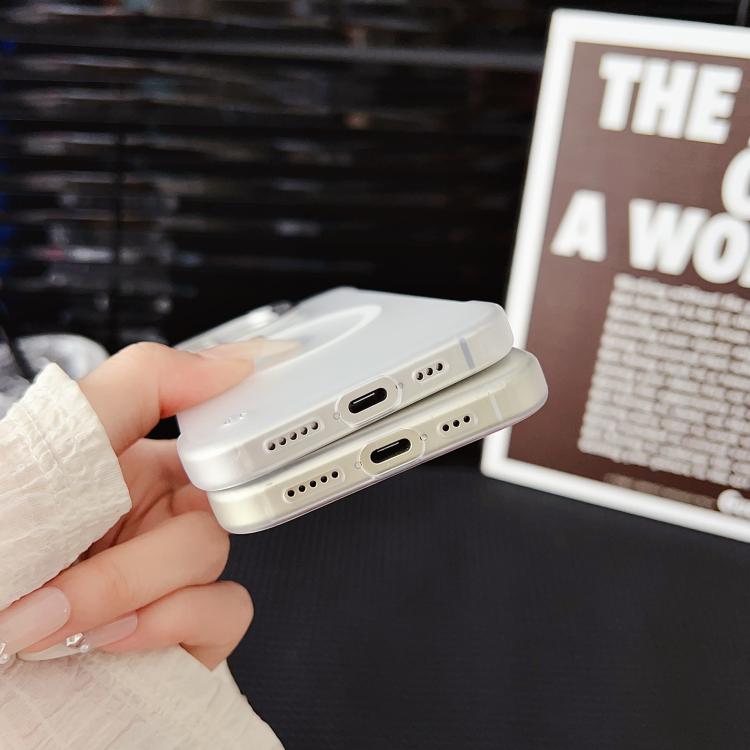 For iPhone 15 Ultra-thin Transparent MagSafe Magnetic Frameless Lens Holder Phone Case - free shipping - PMC TechLife - Order now!