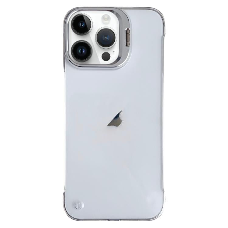 For iPhone 16 Pro Max Ultra-thin Transparent Frameless Lens Holder Phone Case - free shipping - PMC TechLife - Order now!