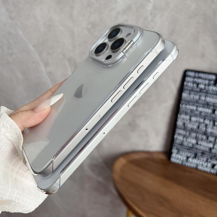 For iPhone 16 Pro Max Ultra-thin Transparent Frameless Lens Holder Phone Case - free shipping - PMC TechLife - Order now!